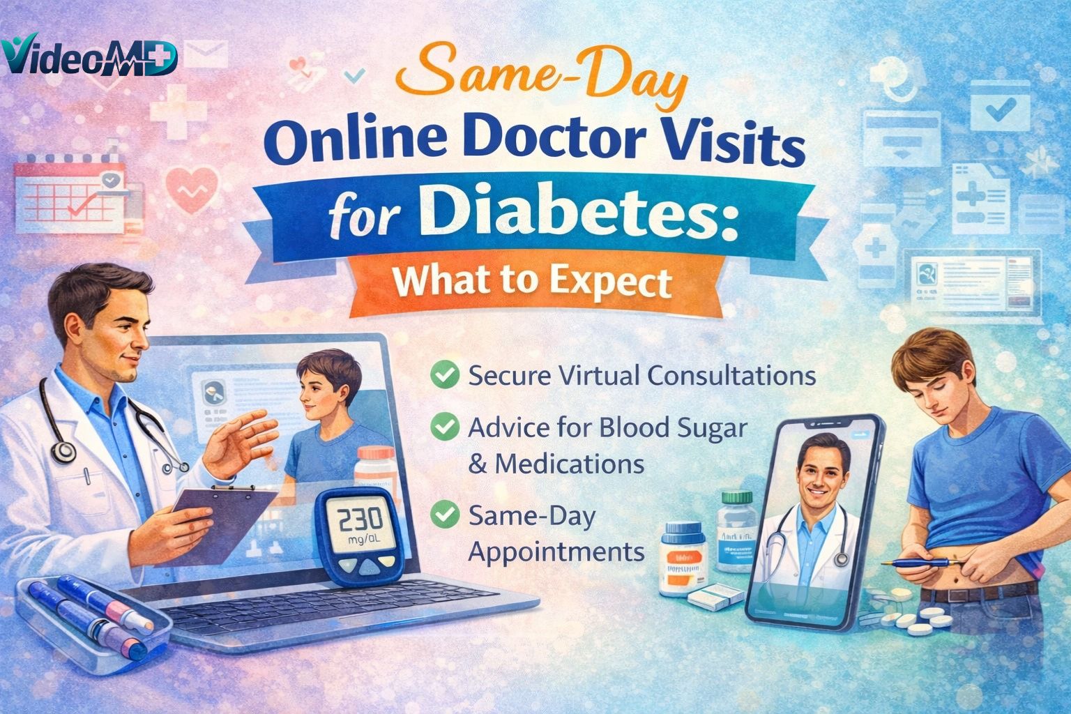 Same-Day Online Doctor Visits for Diabetes: What to Expect