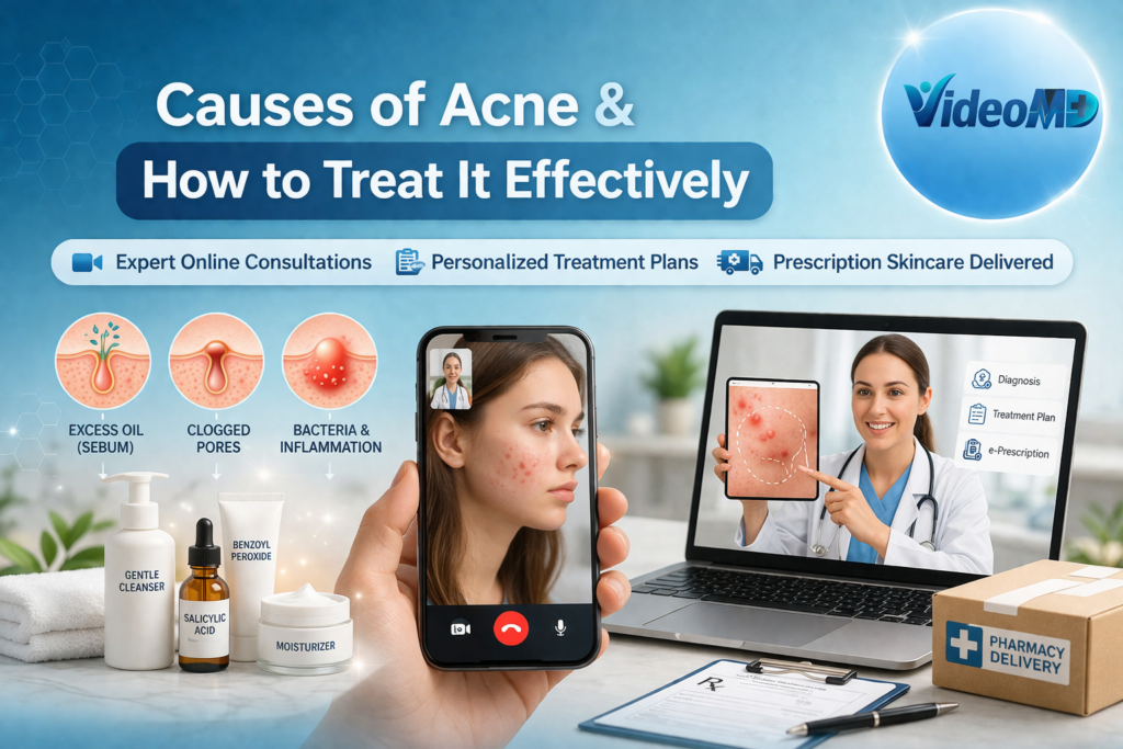 Causes of Acne & How to Treat It Effectively