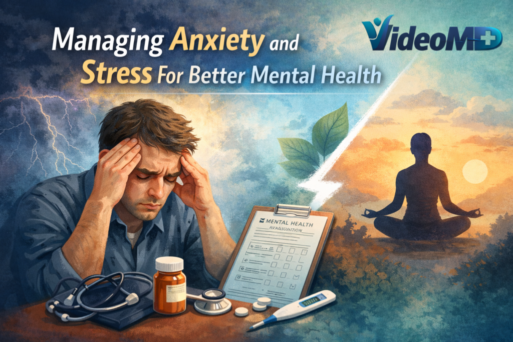 Managing Anxiety and Stress For Better Mental Health