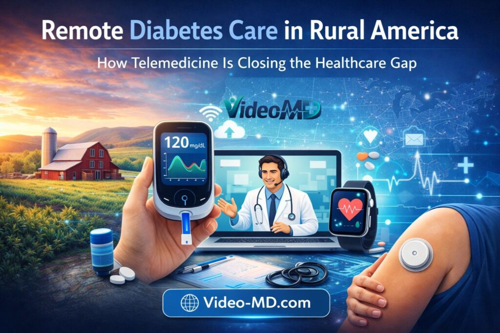 Remote Diabetes Care in Rural America: How Telemedicine Is Closing the Healthcare Gap