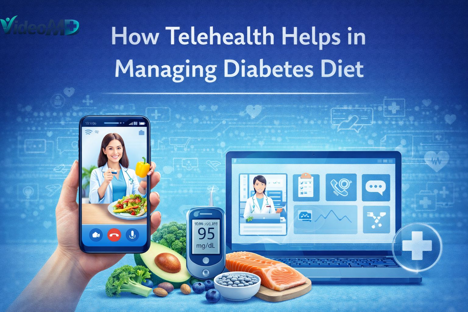 How Telehealth Helps in Managing Diabetes Diet