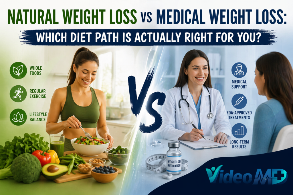 Natural Weight Loss vs Medical Weight Loss Which Diet Path Is Actually Right for You