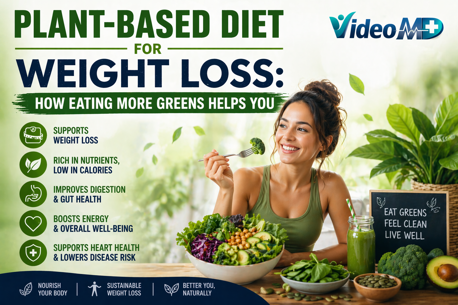 Plant-Based Diet for Weight Loss How Eating More Greens Helps You