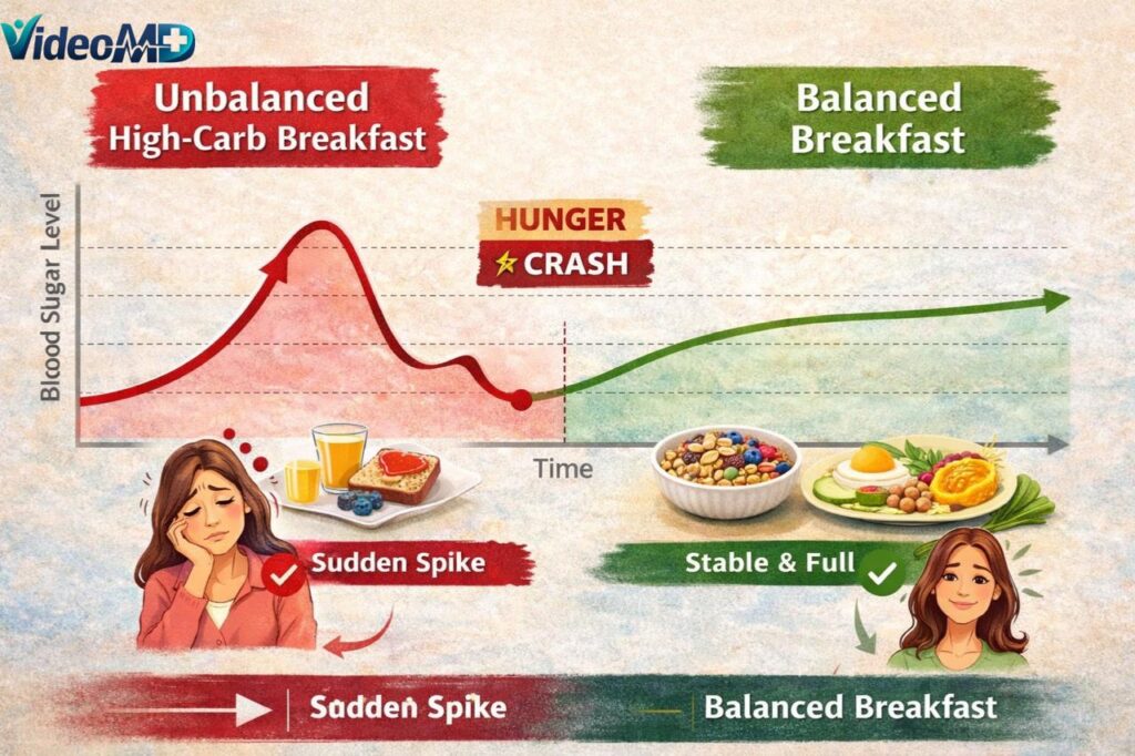 Why You Feel Hungry After Breakfast If You Have Diabetes