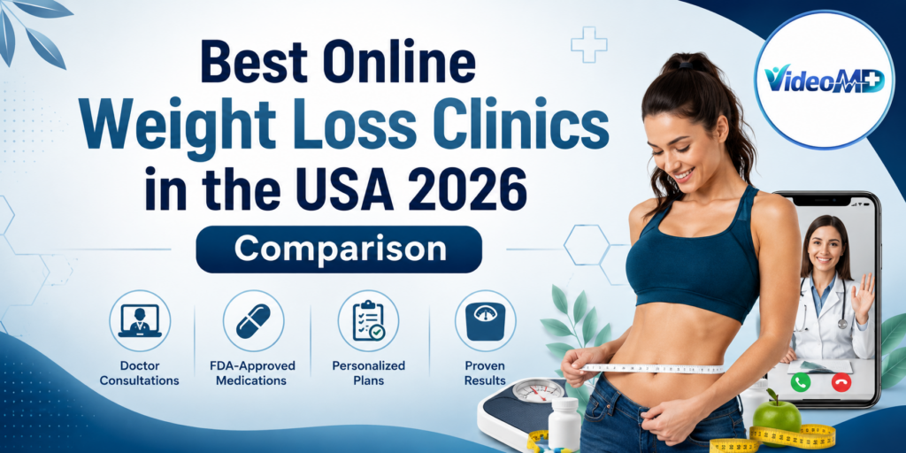 Best Online Weight Loss Clinics in the USA 2026 Comparison