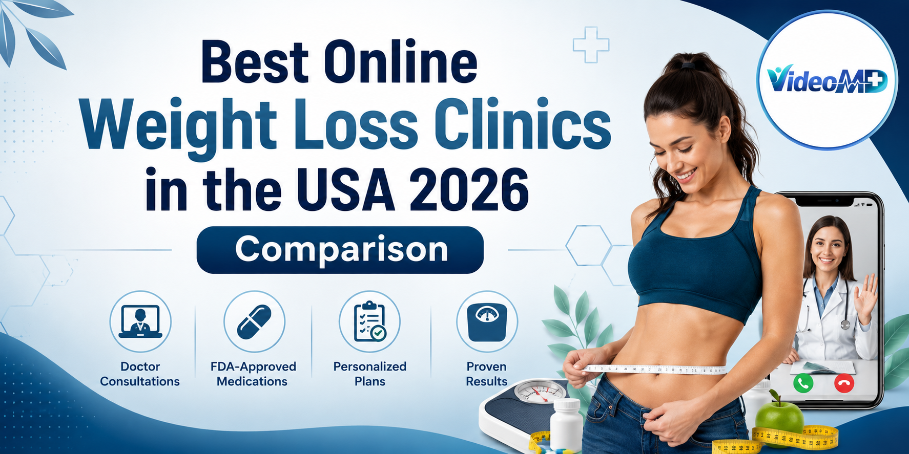 Best Online Weight Loss Clinics in the USA 2026 Comparison