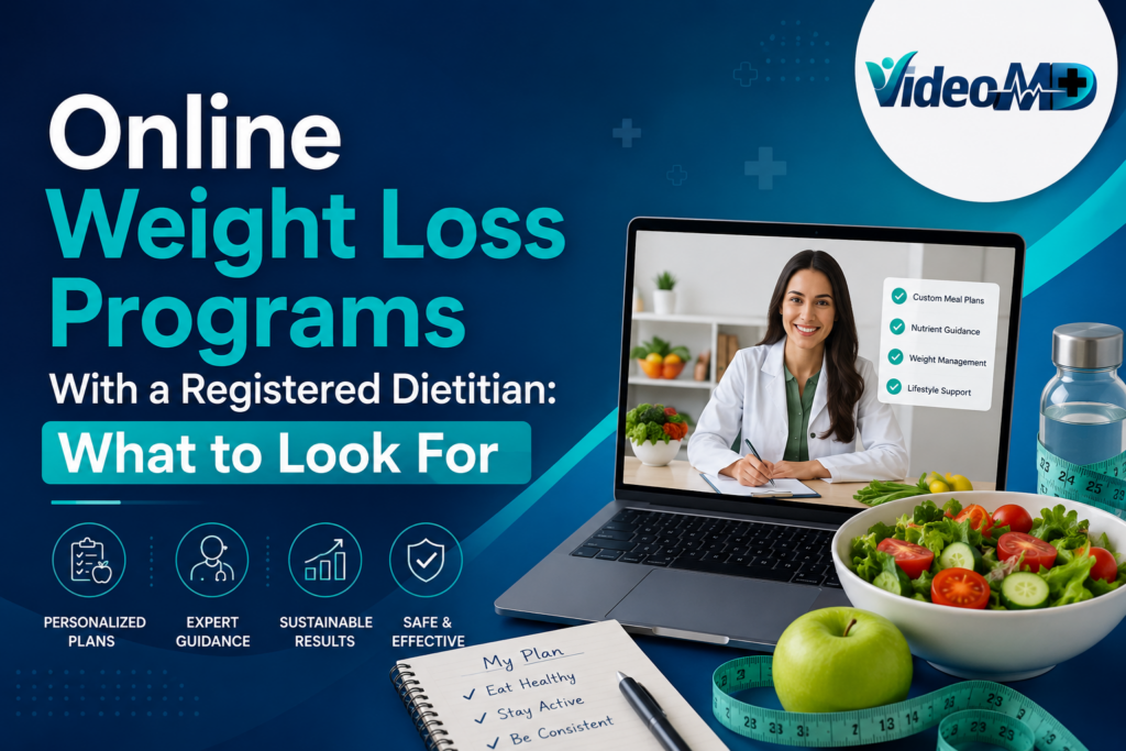Online Weight Loss Programs With a Registered Dietitian What to Look For