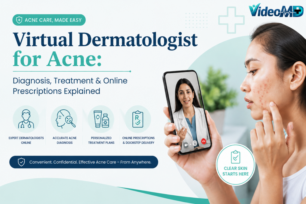 Virtual Dermatologist for Acne Diagnosis, Treatment & Online Prescriptions Explained