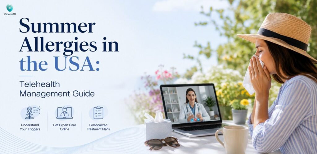 Summer Allergies in the USA: How Telehealth Makes Managing Them Easier