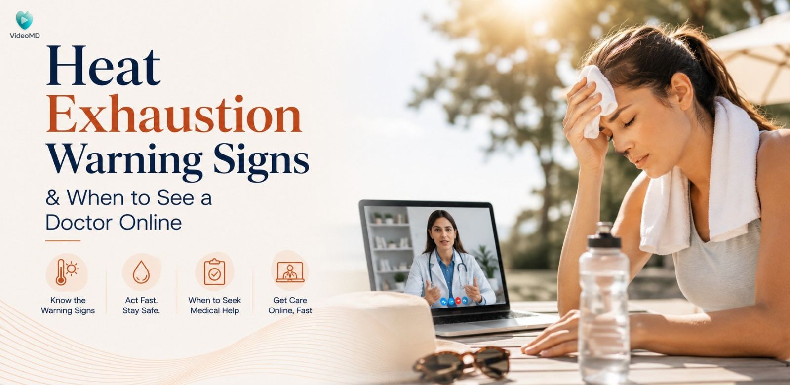 Heat Exhaustion Warning Signs & When to See a Doctor Online